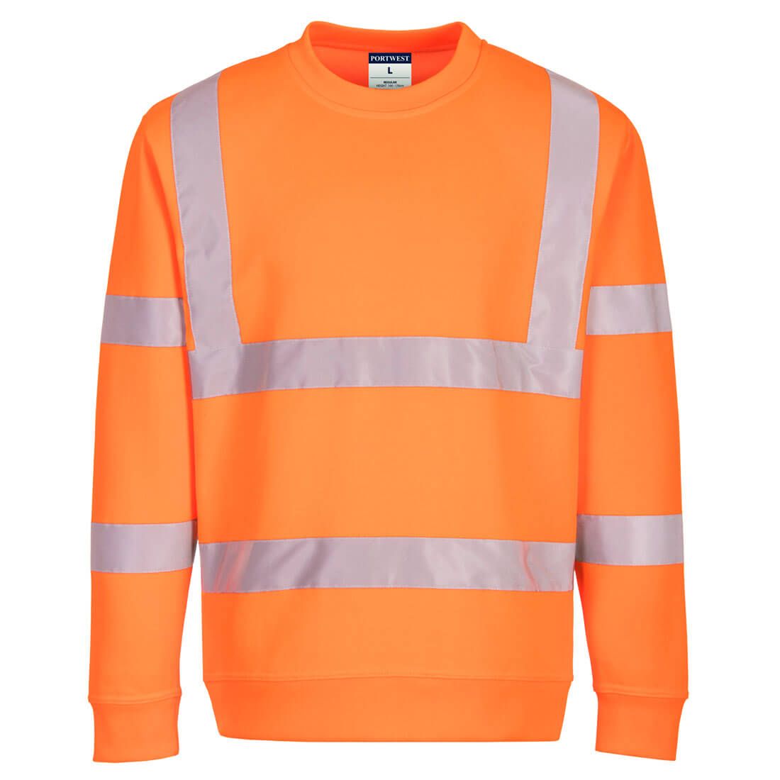 Eco Hi-Vis Sweatshirt, XXL, R, Orange
