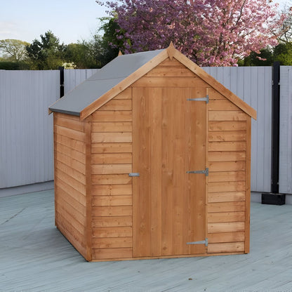 SHIRE OVERLAP SHED 7 x 5' SD WITH WINDOW OSVW0705DOL-1AA