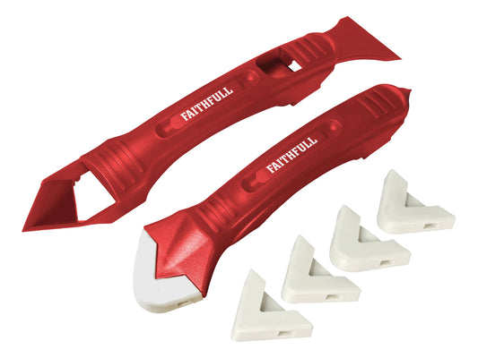 FAITHFULL FAITLSILKIT SILICONE SCRAPER KIT (2 PIECE)