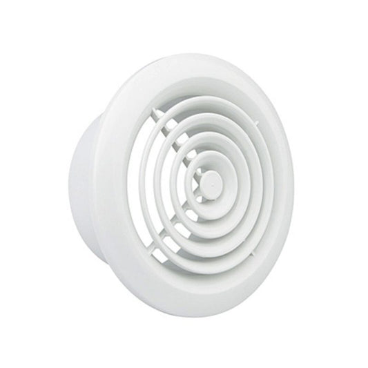 MANROSE CIRCULAR INTERNAL GRILLE WHITE 100mm 2100w