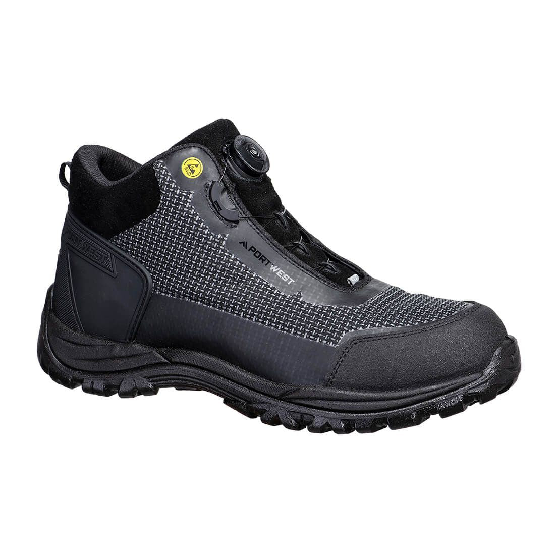Girder Composite Mid Boot S3S ESD SR FO, 37, , Black/Grey