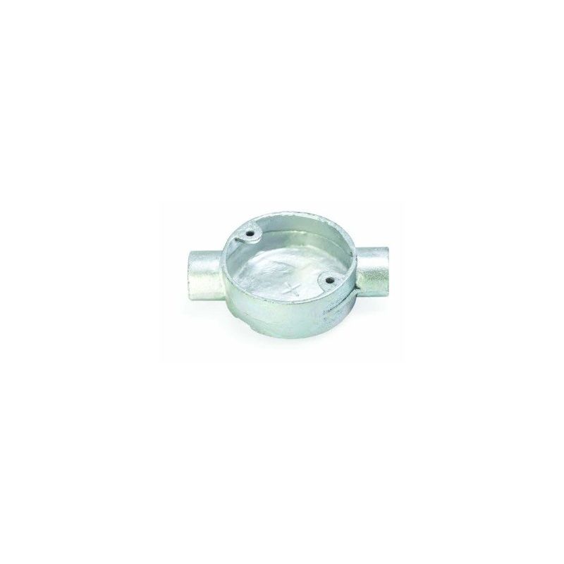 DELIGO THR20 GALV THROUGH BOX 20mm