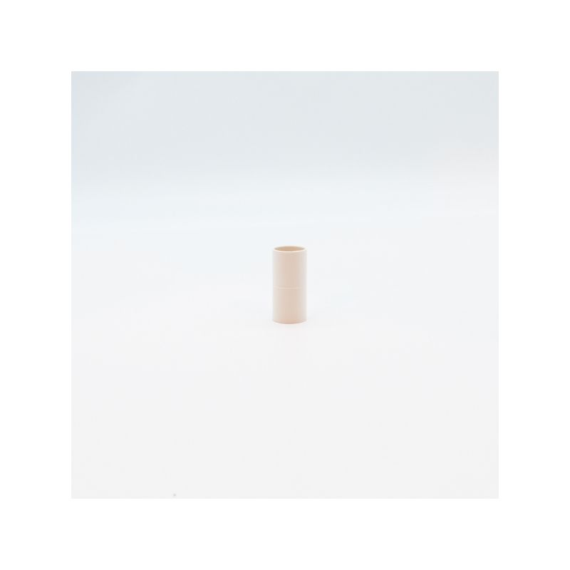 POLYPIPE ABS OVERFLOW STRAIGHT CONNECTOR 21.5mm NS44W WHITE