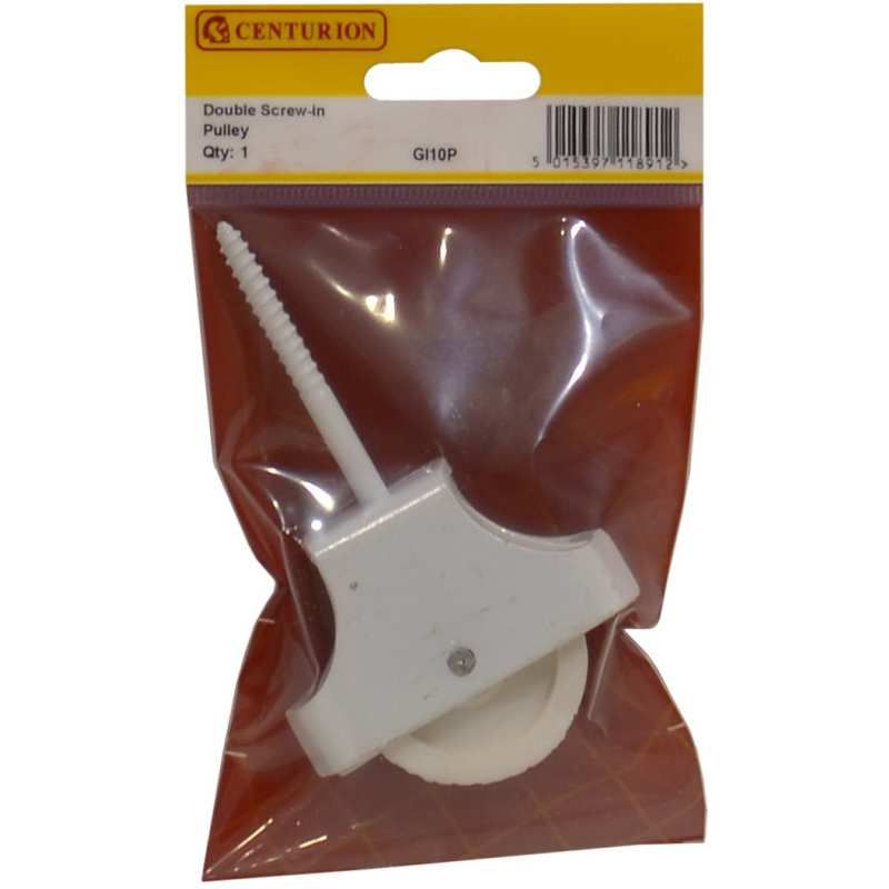 CENTURION GI10P DOUBLE 45mm CAST IRON SCREW IN PULLEY