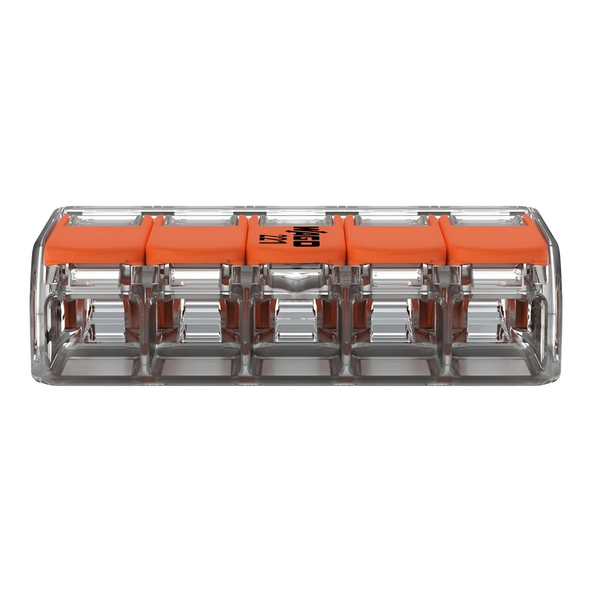 WAGO 221-415 COMPACT LEVER CONNECTOR 5WAY (BOX 25)