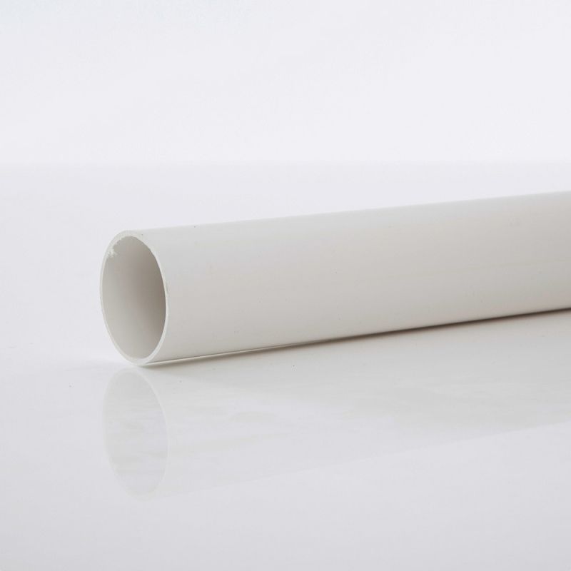 POLYPIPE MUPVC WASTEPIPE 50mm x 3m MU303 MU303W WHITE
