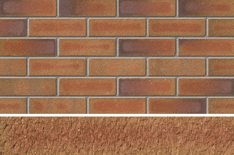 IBSTOCK CHESTERTON ALDERLEY BURGUNDY BRICK 65mm (100 PER LEG) A2947A