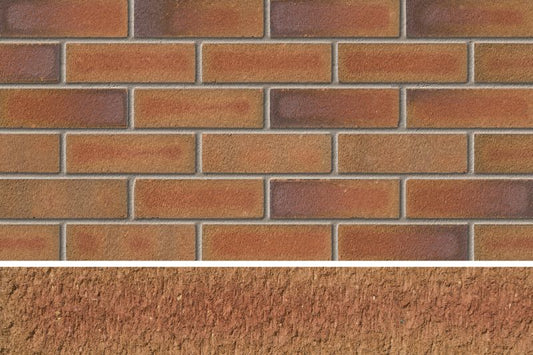 IBSTOCK CHESTERTON ALDERLEY BURGUNDY BRICK 65mm (100 PER LEG) A2947A