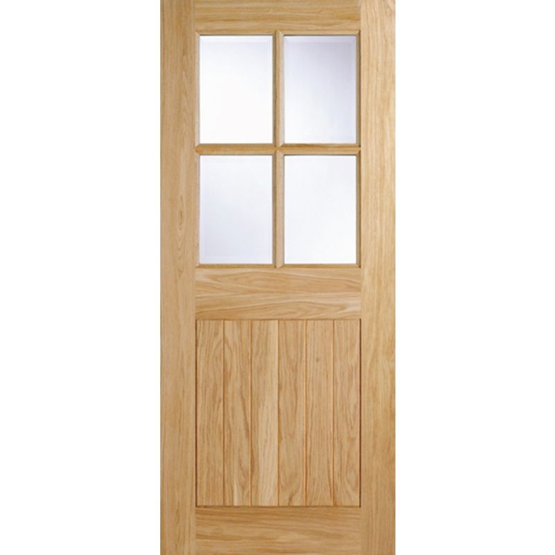 LPD OAK COTTAGE GLAZED 4L 33" O4LITE33