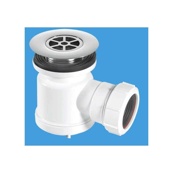 MCALPINE STW7-R SHOWER TRAP CP WASTE 85 x 19mm 61020567