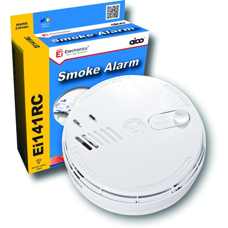 AICO MAINS OPTICAL SMOKE DETECTOR EI146E
