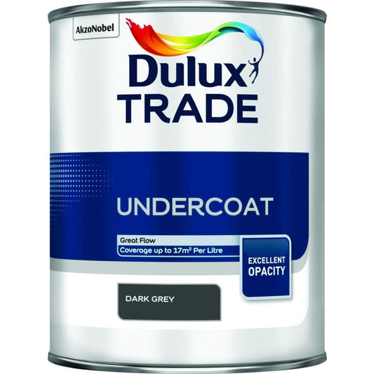 DULUX TRADE UNDERCOAT 1l DARK GREY 5183261
