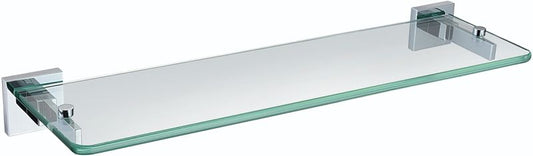 BRISTAN SQ SHELF C SQUARE GLASS SHELF CHROME