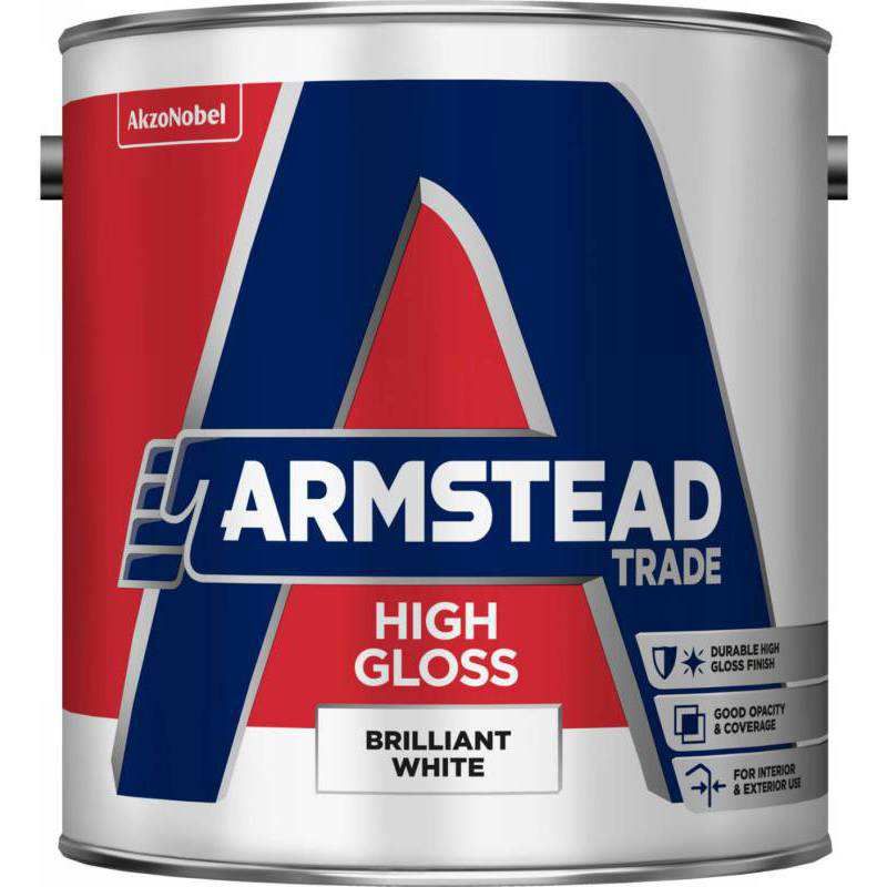 ARMSTEAD TRADE HIGH GLOSS 2.5l PURE BRILLIANT WHITE 5218615
