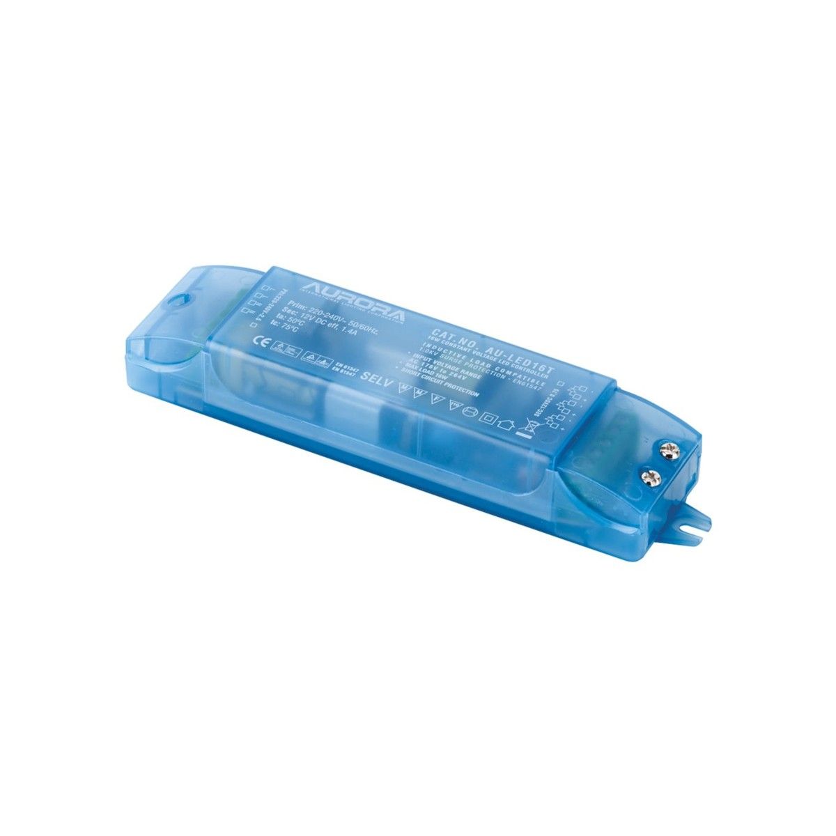 AURORA DC LED DRIVER 12v 1-16w AU-LED16T