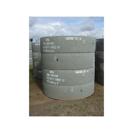 CPM CONCRETE MANHOLE RING 4 DOUBLE STEP 1800mm x 1m (1760kg) M1810DS