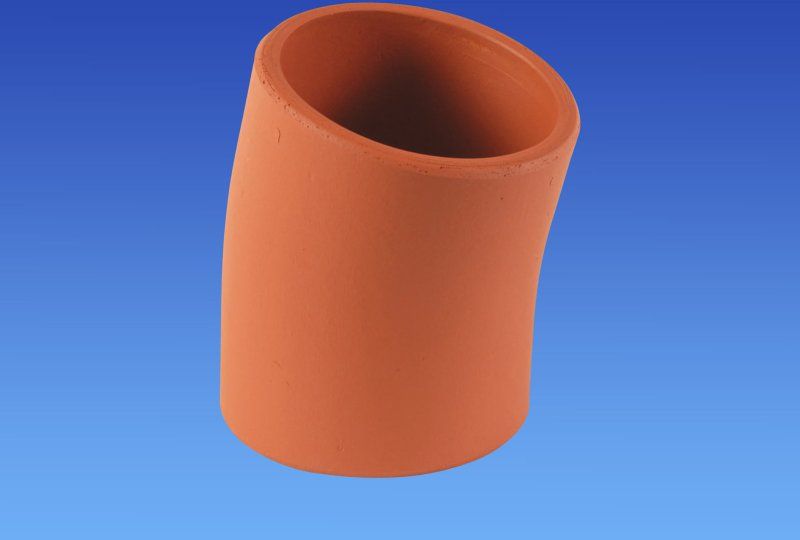 CANOVA CLAY SUPERSLEVE PLAIN ENDED BEND 150mm x 15deg SB4/2