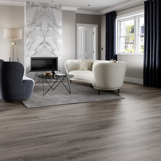 WOODPECKER TRADE INNOVATE VINYL FLOORING 6 x 150 x 1180mm 1.77m2 MISTED OAK 83-HOZ-008