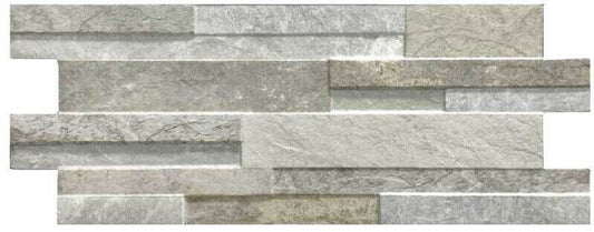 GLOBAL STONE PORCELAIN CLADDING PER TILE 400 x 160mm QUARTZ GREY KEQG1640