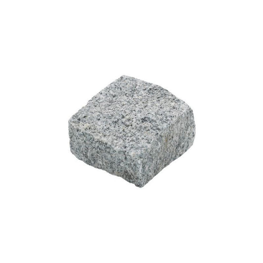 PAVESTONE GRANITE SETTS 100 x 100 x 40 - 70mm SILVER GRANITE 05024046
