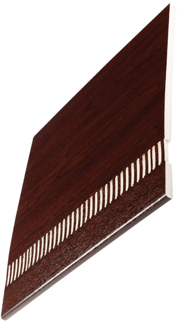 FREEFOAM VENTED GENERAL PURPOSE BOARD 5m x 300mm WOODGRAIN ROSEWOOD GPBV300WGR