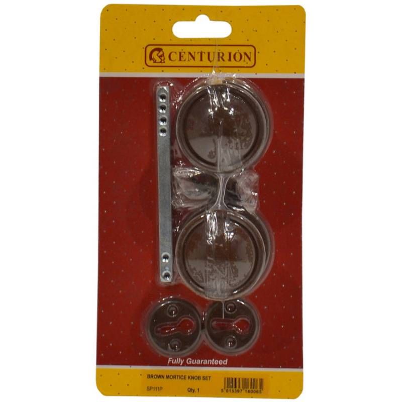 CENTURION SP111P BROWN RIM KNOB SET