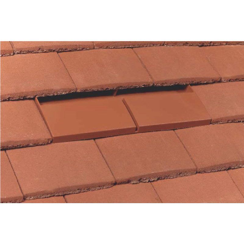 KLOBER UNI-PLAIN TILE VENT TERRACOTTA KG991834