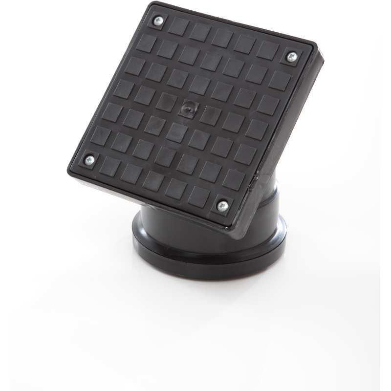 POLYPIPE RODDING EYE TERMINAL PLASTIC SQUARE SOCKET TAIL 110mm x 45deg UG521