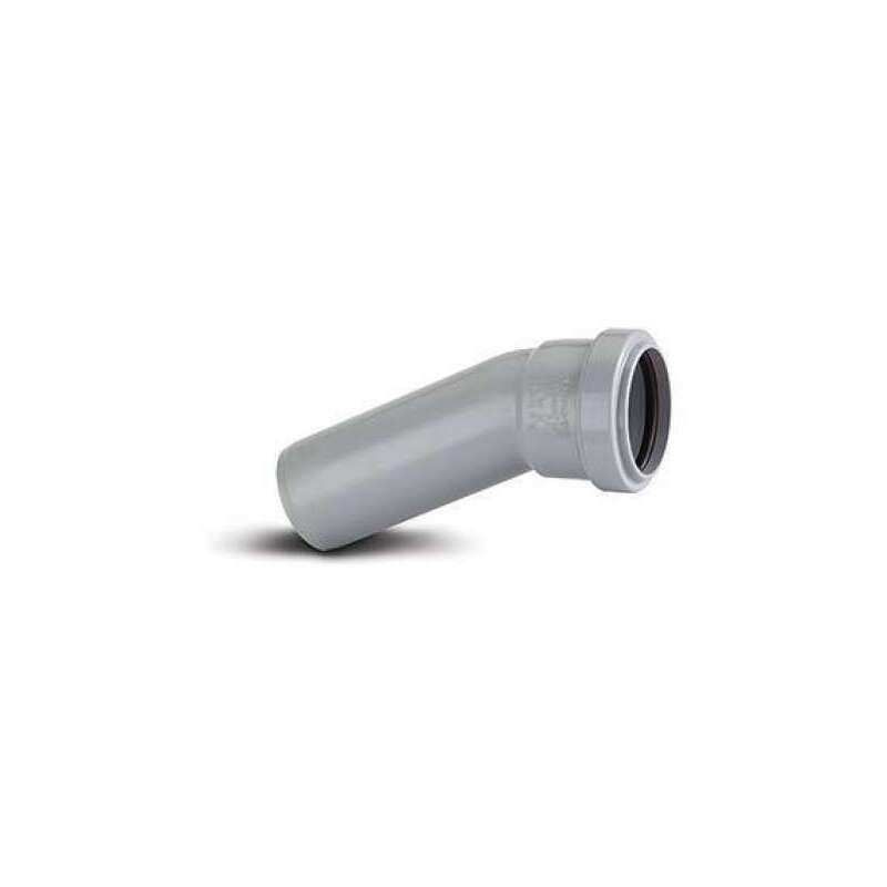 POLYPIPE SOIL BOSS BEND 32mm x 157.5deg WP19 WP19G GREY