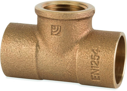 FLOWFLEX END FEED FEMALE TEE 15 x 15mm x 1/2" 4130G.15X1/2X15