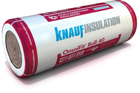 KNAUF OMNIFIT LOFT ROLL 40 COMBI-CUT 100mm x 8.16m2 474381