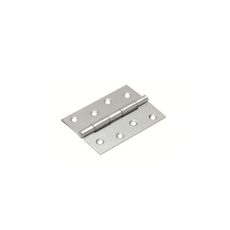 CARLISLE BRASS ZINC PLATED LIGHT BUTT HINGE 1 1/2 PAIR 100mm IFH100ZP/RP