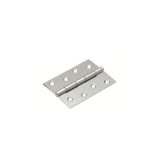 CARLISLE BRASS ZINC PLATED LIGHT BUTT HINGE 1 1/2 PAIR 100mm IFH100ZP/RP
