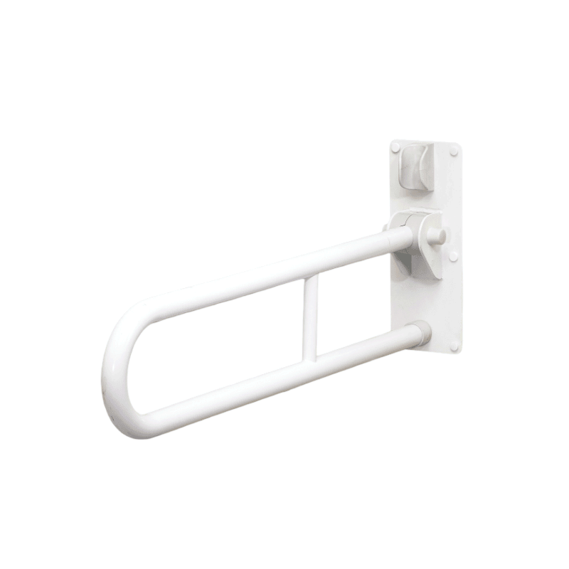 AKW 01810WH HINGED FOLD UP DOUBLE HAIR-PIN RAIL 32mm