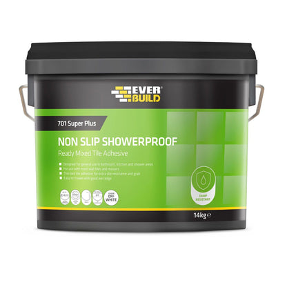Everbuild 701 Non Slip Tile Adhesive 7.5Kg NS05