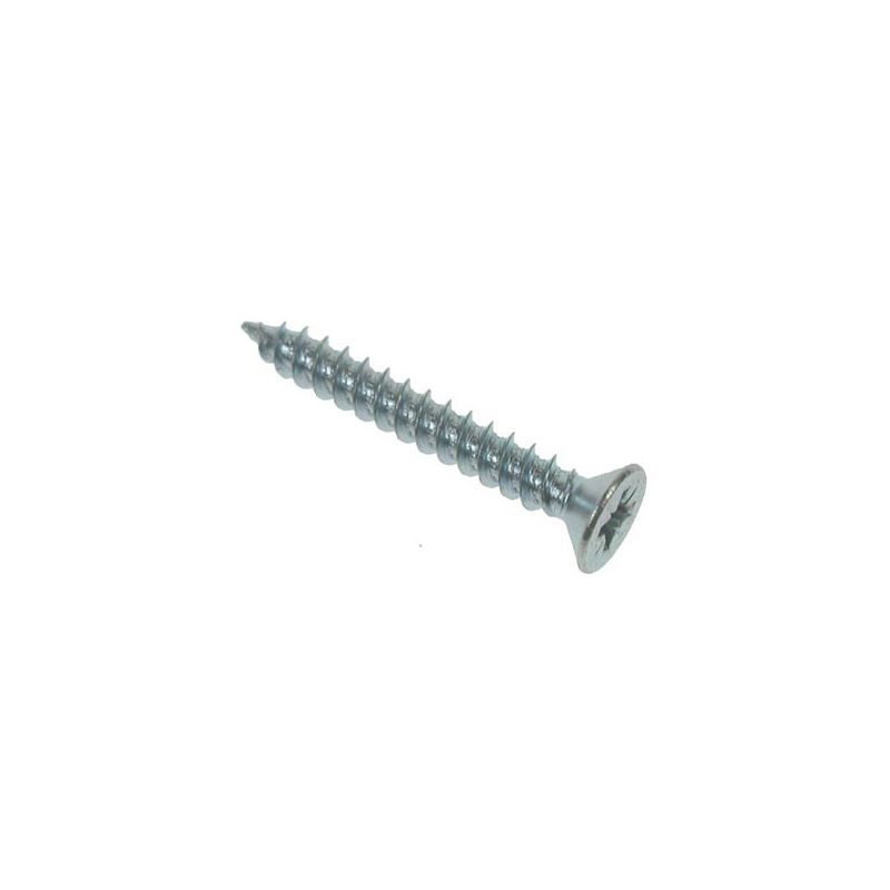 SUPASCREWS BZP 10 x 2" POZI TWINTHREAD CSK WOOD SCREWS CLAM 200 S9FHZ102