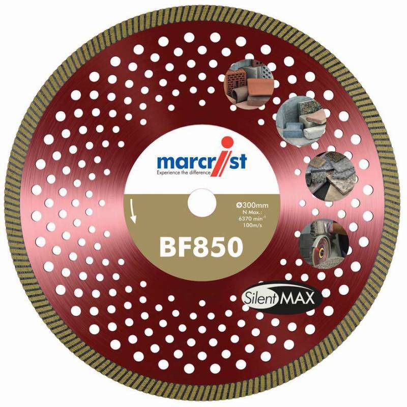 MARCRIST BF850 300 x 20mm SILENTMAX BLADE 1202.0300.20