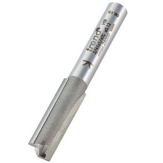 TREND 3/41X1/4TC TWO FLUTE CUTTER 8MM DIAMETER