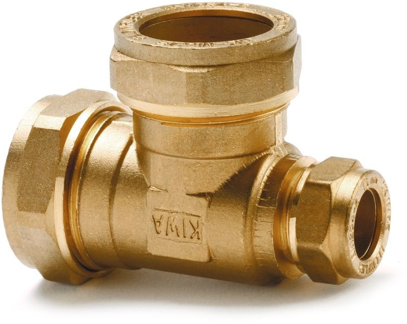 FLOWFLEX COMPRESSION REDUCING TEE 22 x 15 x 22mm OP703.15