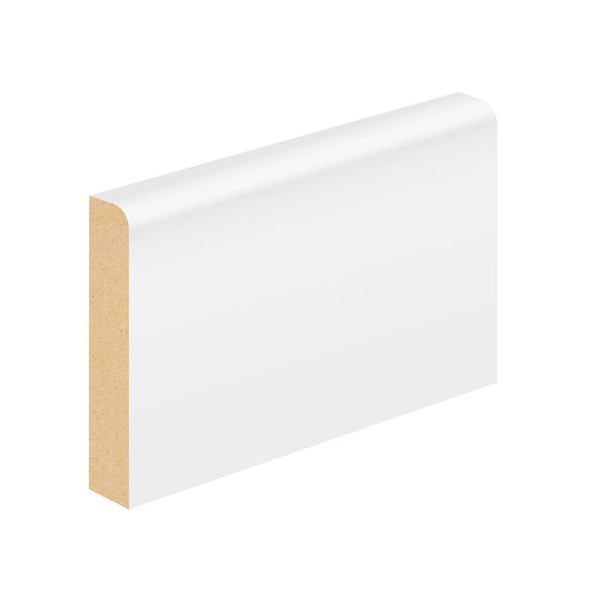 JDT 12 x 44mm SILKTRIM MDF UNPRIMED R1A 6mm RADIUS PROFILE 125 ARCHITRAVE PER MTR FSC