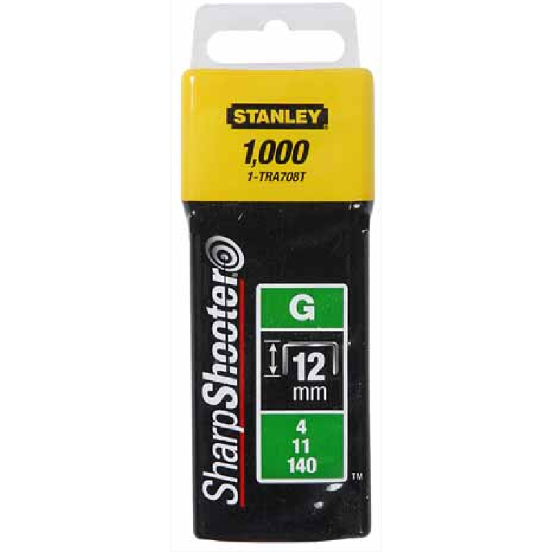 STANLEY STA1TRA706T HEAVY DUTY STAPLES 10mm (PACK 1000)