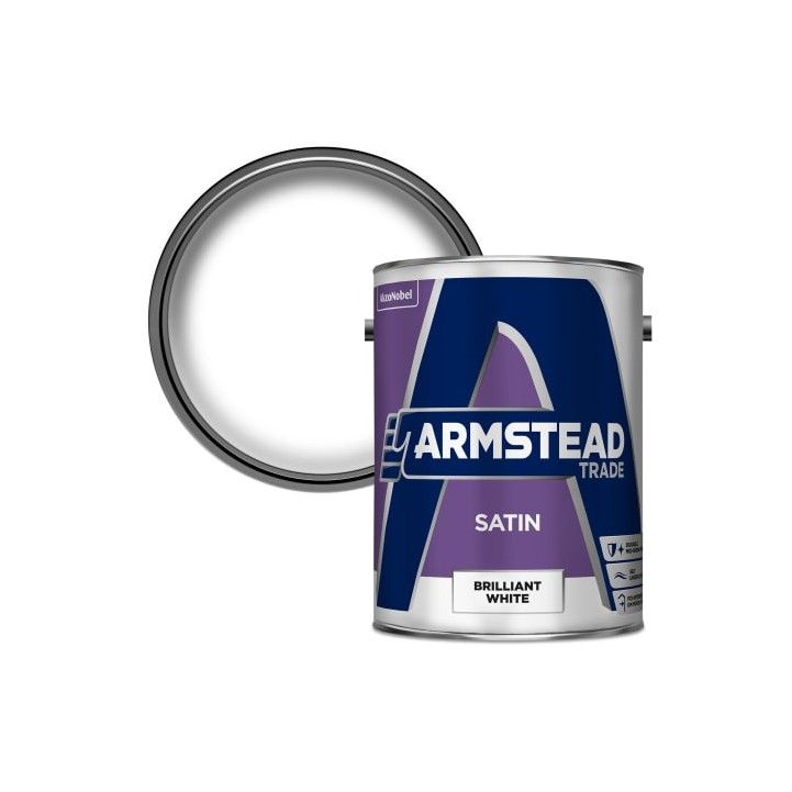 ARMSTEAD TRADE SATIN 5l PURE BRILLIANT WHITE 5218651
