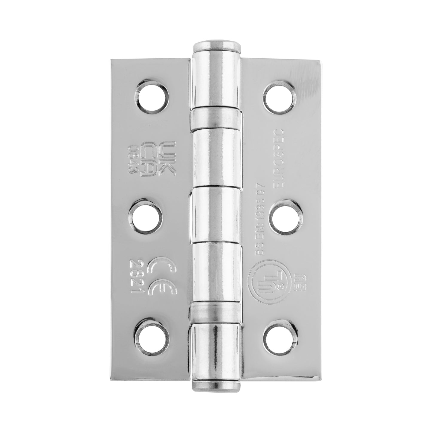 76 x 51mm BALL BEARING HINGE GRADE 7 SATIN CHROME PLATED HIN1322/7SCP/RP