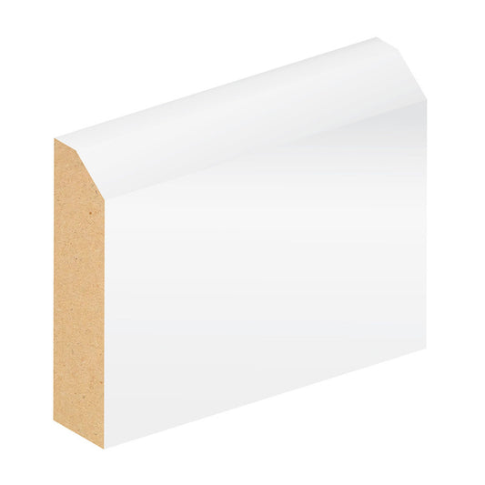 JDT 18 x 68mm SILKTRIM MDF 10mm CHAMFER PROFILE 18 ARCHITRAVE PER MTR FSC