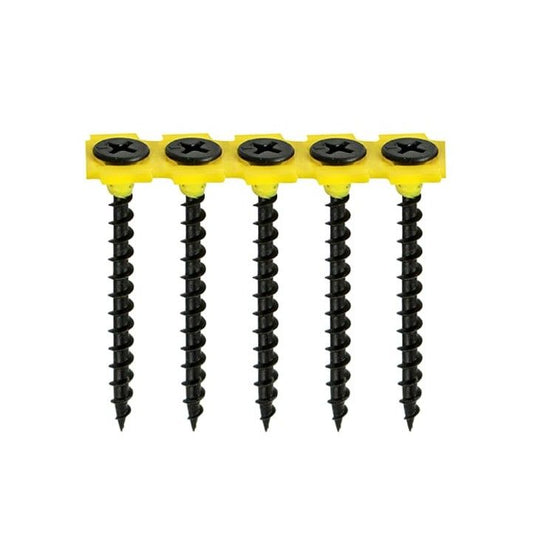 TIMCO COLLATED DRYWALL SCREW FINE 42mm (BOX 1000) ZINC 00042COLDZYS