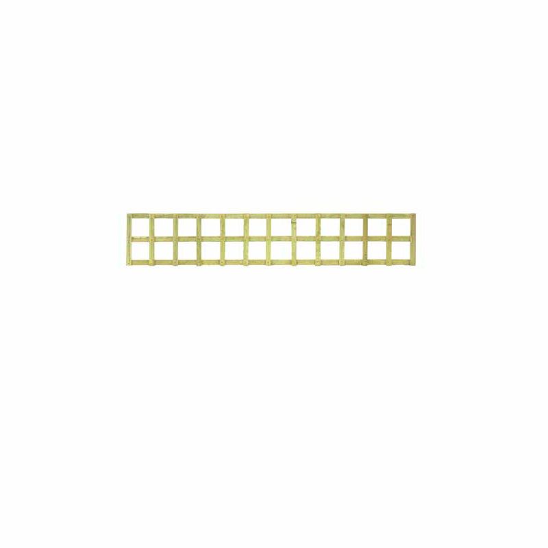 GRANGE HDT1G HEAVY DUTY SQUARE TRELLIS 0.3 x 1.83m GREEN