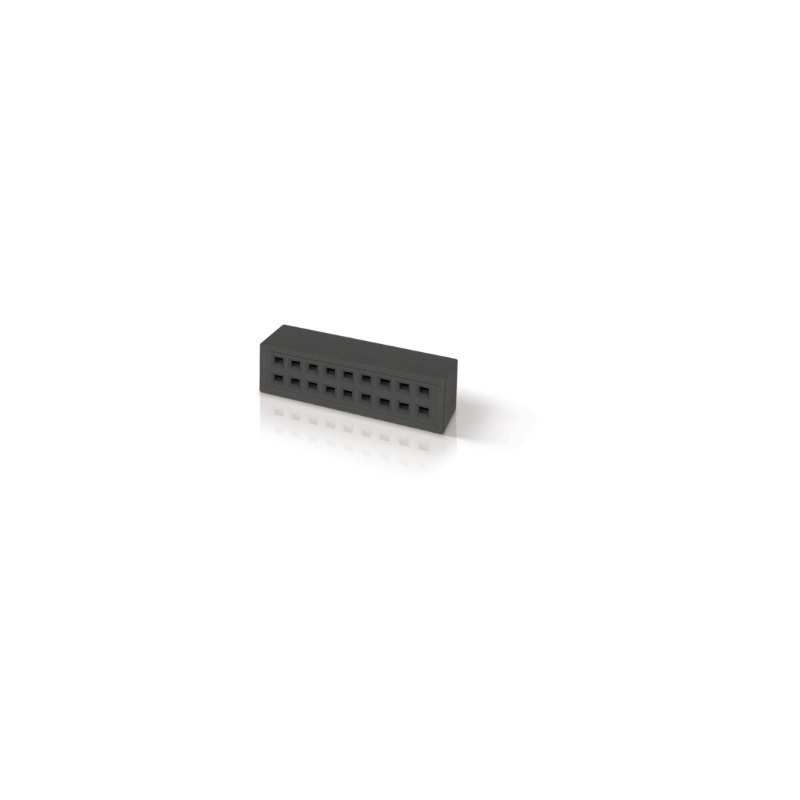 REDBANK 350 SQUARE HOLE AIR BRICK 215 x 65mm BLACK SSABBLK2207EA