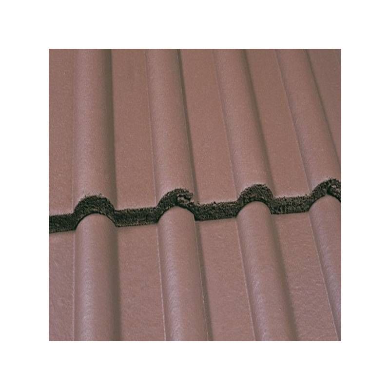 MARLEY DOUBLE ROMAN ROOF TILE SMOOTH BROWN MA10352