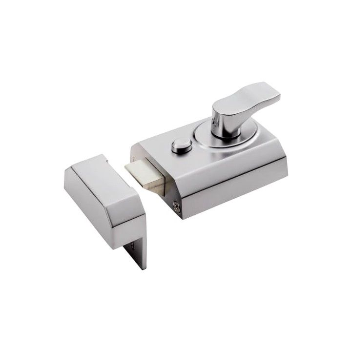 60mm SATIN CHROME CYLINDER NIGHTLATCH LEVEL 2 RCN8260SC