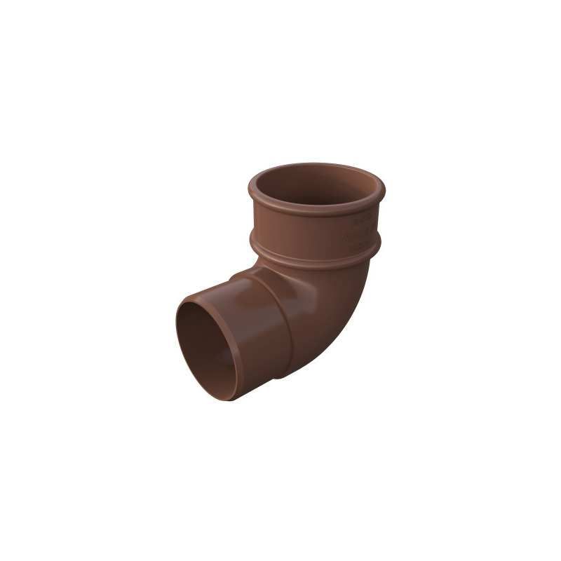 FREEFLOW ROUND OFFSET BEND 90deg LEATHER BROWN FRR524LB